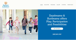 Desktop Screenshot of daydreamsandsunbeams.com